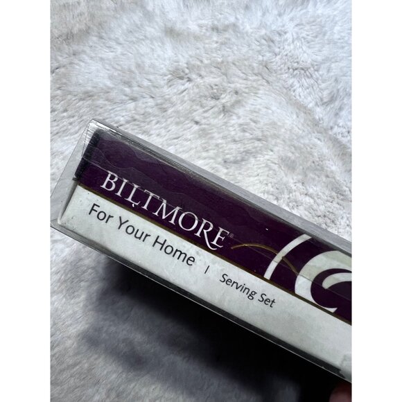 Biltmore large serving set spoon fork multicolored - Picture 2 of 5